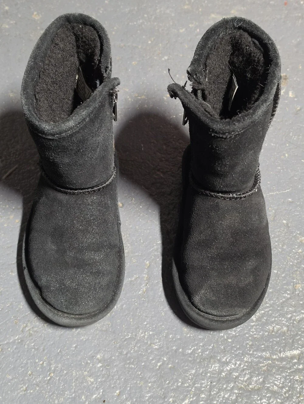 Bearpaw Emma Black Boots Girls Toddler 8